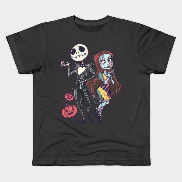 Little Nightmare before christmas Kids T-Shirt by Mordred's Crown